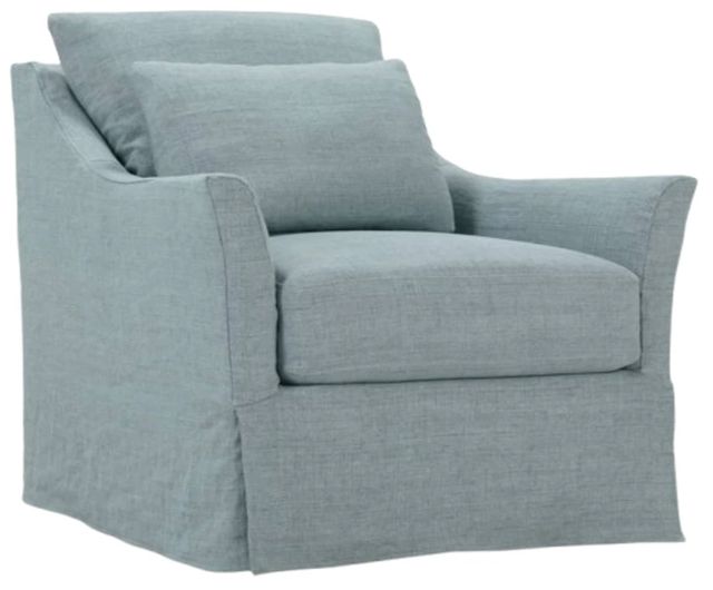 Rowe® Customizable Moreau Slipcovered Swivel Chair-0