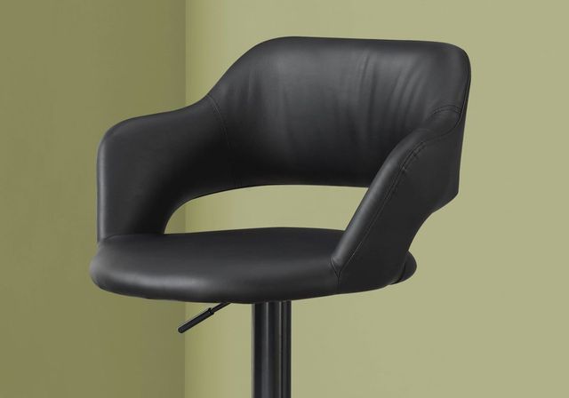 Monarch Specialties Inc. Black Bar Stool-1