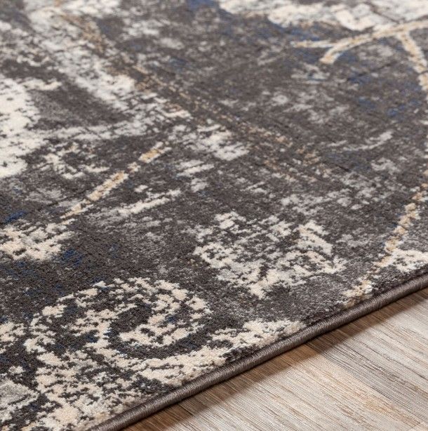 Surya Indigo 5'x7' Style 2 Area Rug-1