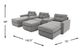 Drew & Jonathan Home ModularOne New Horizon 6-Piece Beige Modular Chaise Sectional-2
