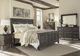 Magnussen Home® Calistoga Weathered Charcoal King Shutter Panel Bed-1