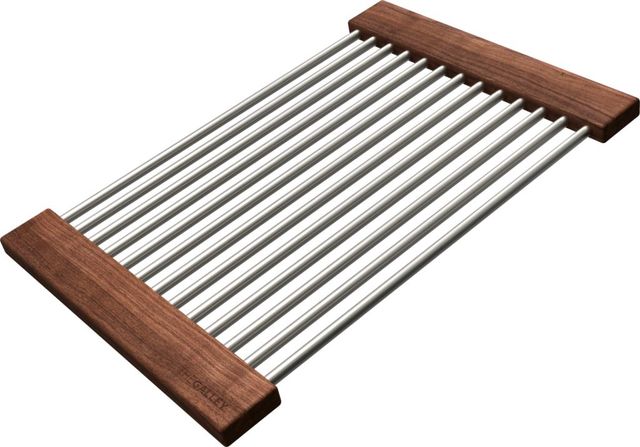 The Galley® American Black Walnut Lower Tier Drying Rack-0
