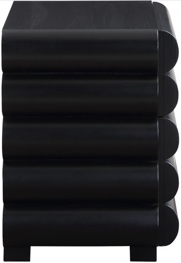 Meridian Furniture Maverick Black Nightstand-2