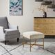 Olliix by Martha Stewart Cream Markus Accent Ottoman-4