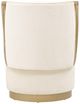 Michael Amini® La Terrazza Creamy Pearl Vanity Chair-3
