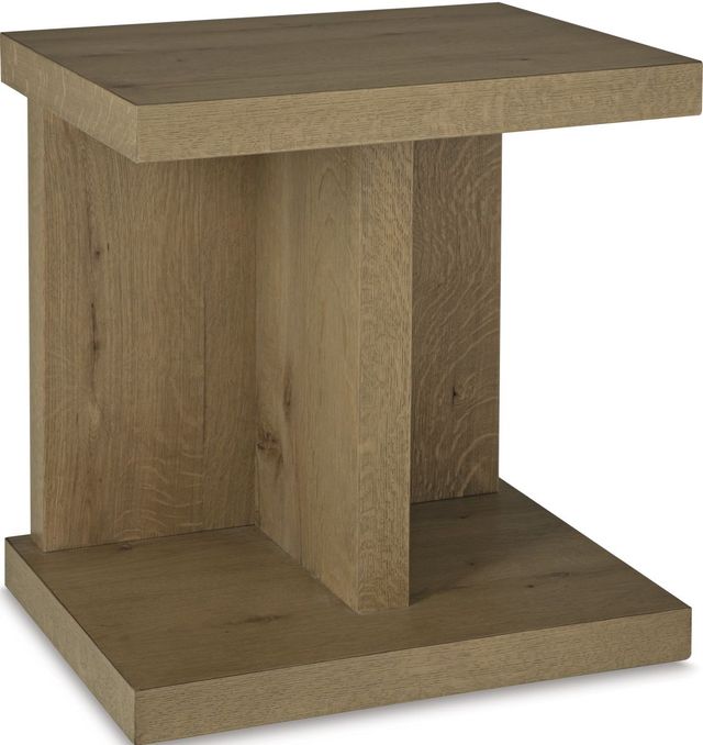 Signature Design by Ashley® Brinstead Light Brown Chairside End Table-0