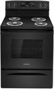 Amana® 30" Black Freestanding Electric Range-0