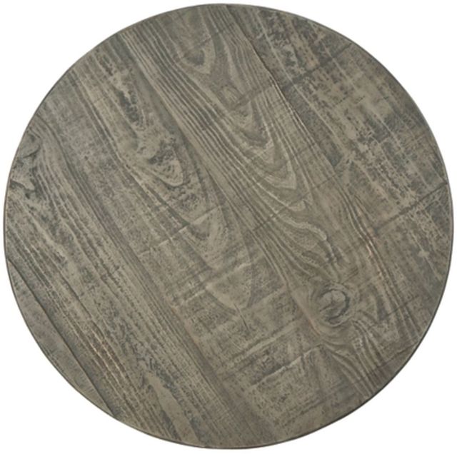 Signature Design by Ashley® Brennegan Gray End Table with Black Legs-1