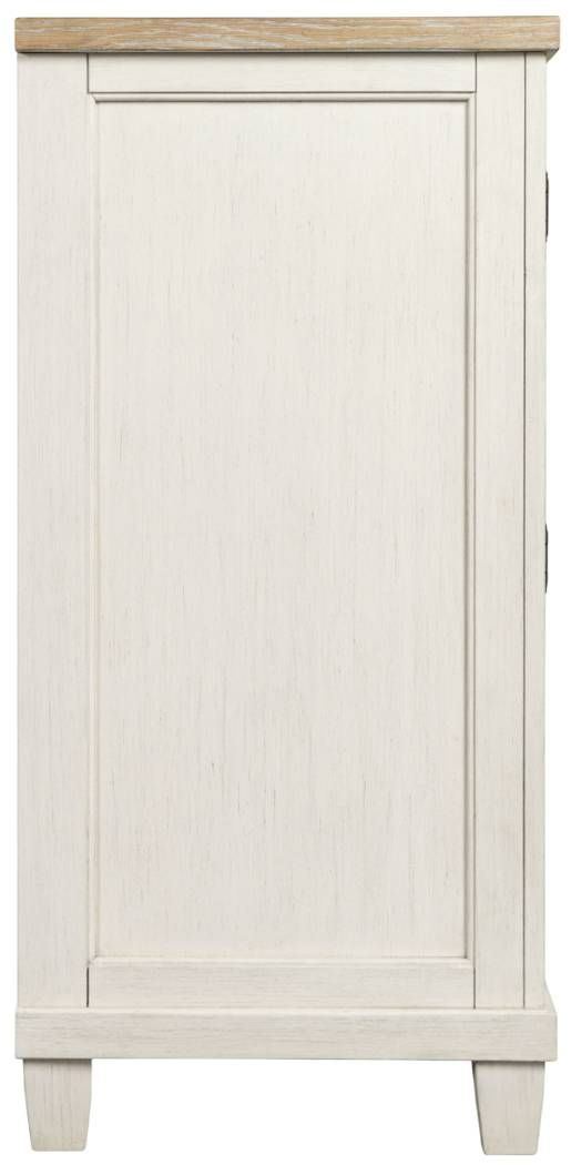 Benchcraft® Shaybrock Antique White/Brown Dresser-3