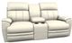La-Z-Boy® Talladega Ivory Manual Reclining Loveseat with Console-0