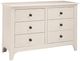 Westwood Design Taylor Sea Shell 6-Drawer Youth Dresser-0