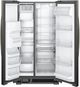 Whirlpool® 33" 21.4 Cu. Ft. Black Stainless Side-by-Side Refrigerator-1
