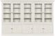 Hammary® Structures White Quintuple Display-0