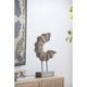 A & B Home Brown Curved Table Accent Sculpture-4