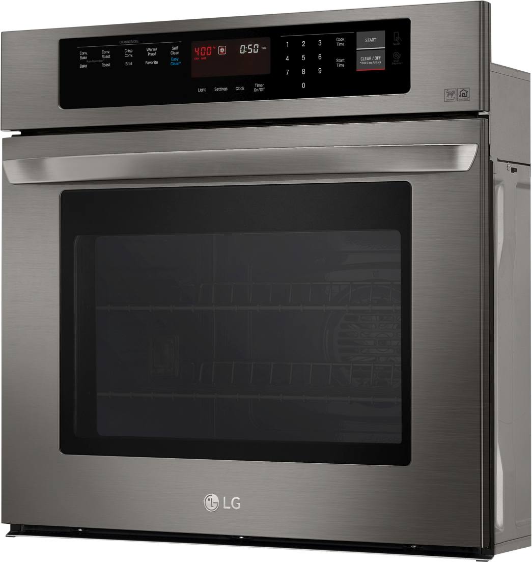 Black stainless steel wall oven sales