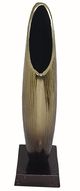 A & B Home Black/Silver Vase-3