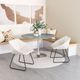 Zuo® Modern Miguel White Dining Chair-4