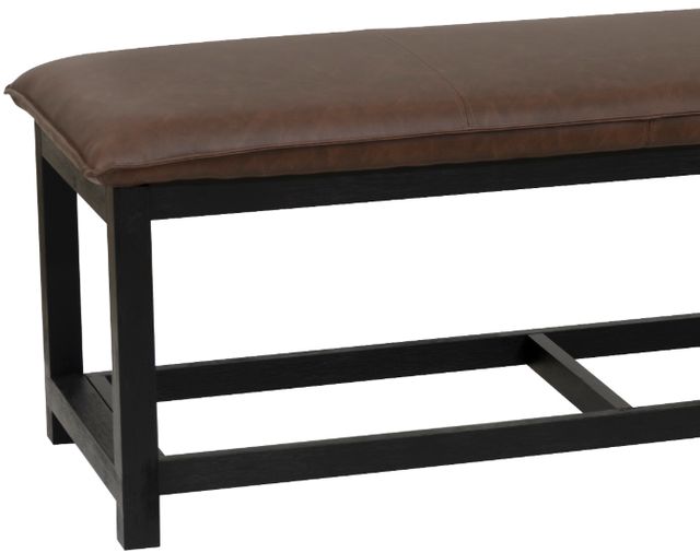 Powell® Audrey Black/Chestnut Bench-1