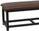Powell® Audrey Black/Chestnut Bench-1