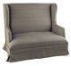 A & B Home Taupe Loveseat -0