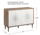 Uttermost® Dani Matte White Cabinet-2