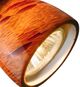 Cal® Lighting & Accessories Orange/Rust Track Light-1