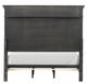 Furniture of America® Huddersfield Dark Walnut Eastern King Panel Bed-3