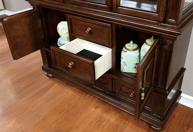 Furniture of America® Alpena Brown Cherry Buffet-3