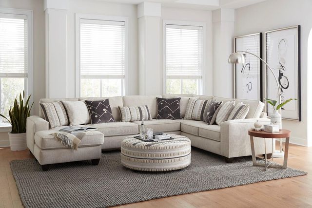 Albany Industries 3-Piece Persia Beige Left-Arm Facing Chaise Sectional-1