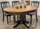 Signature Design by Ashley® Loganeer Brown Dining Table with Black Base-1