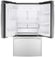 GE® 36" 22.1 Cu. Ft. Fingerprint Resistant Stainless Steel Counter Depth French Door Refrigerator-2