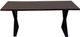 Porter International Designs Manzanita Midnight Dining Table with X Base-1