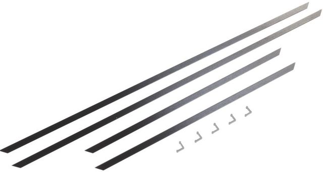 KitchenAid® 36'' Stainless Steel Downdraft Cooktop Trim Kit-0