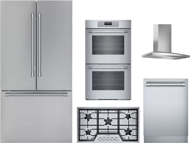 Thermador® 5 Piece Stainless Steel Kitchen Package -0