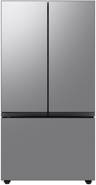 Samsung Bespoke 36" 30 Cu. Ft. Stainless Steel 3-Door French Door Refrigerator with Beverage Center™