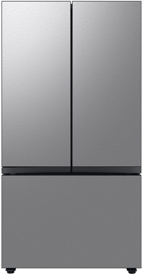 Samsung Bespoke 36 in. 30.0 Cu. Ft. Stainless Steel 3-Door French Door Refrigerator with Beverage Center™-0