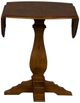 Liberty Furniture Creations II Tobacco Round Drop Leaf Table-4
