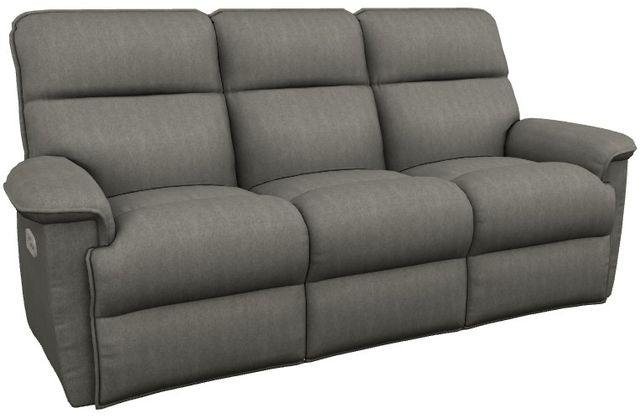 La-Z-Boy® Jay Flannel Power Reclining Sofa with Headrest-0