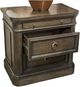 Signature Design by Ashley® Wickenger Dark Brown Nightstand-1