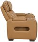 Homelegance® Fairway Brown Power Recliner with Power Headrest-3