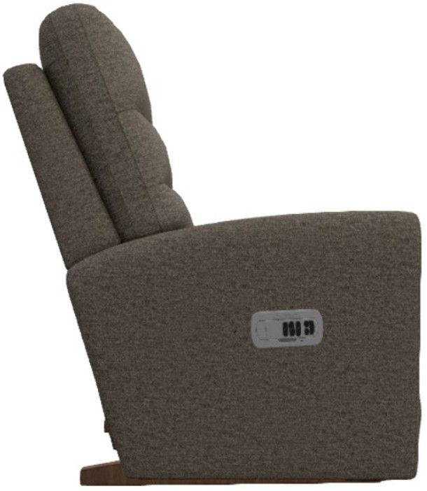 La-Z-Boy® Liam Mocha Power Rocking Recliner with Headrest-3