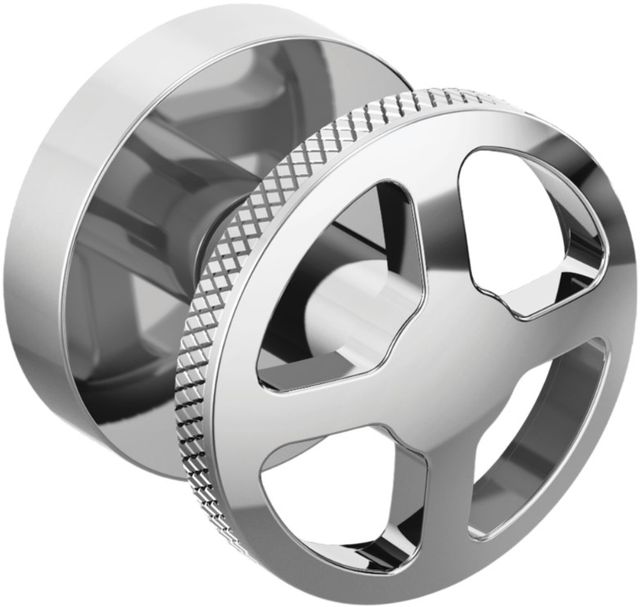 Brizo Litze® Polished Chrome 2-Handle Wall Mount Tub Filler Handle Kit - Wheel-0