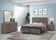 Coaster® Brantford 4-Piece Barrel Oak King Storage Bedroom Set-1
