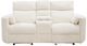 Parker House® Radius Mega Ivory Power Reclining Console Loveseat-3