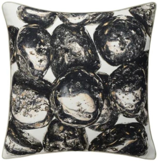 Stylecraft Norman Wyatt Home Black/White Designer Pillow-0