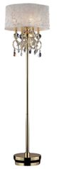 Furniture of America® Deborah Gold Floor Lamp-0