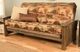 Kodiak Furniture Washington Canadian/Rustic Walnut Full Futon with Mattress-1