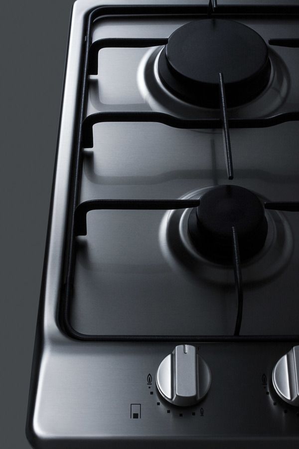 Summit® 12" Stainless Steel Gas Cooktop-2