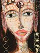 Stylecraft Gold Face Wall Art-1