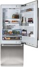 Blomberg® 16.4 Cu. Ft. Stainless Steel Built In Bottom Freezer Refrigerator-1